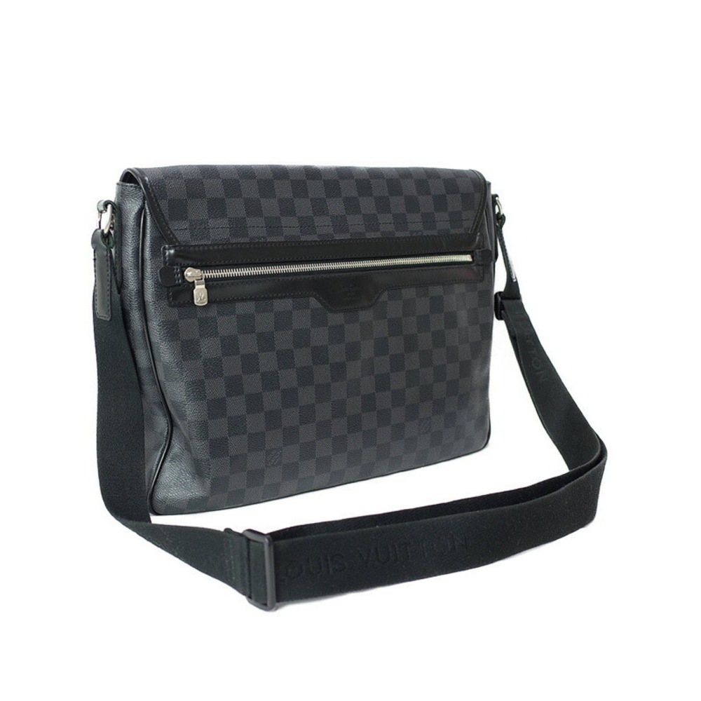 Louis Vuitton Shoulder Bag Daniel Damier Black Graphite